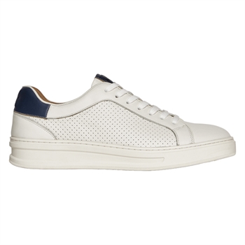 Hvide Læder Sneakers m/ Kontrask fra TGA by Ahler
