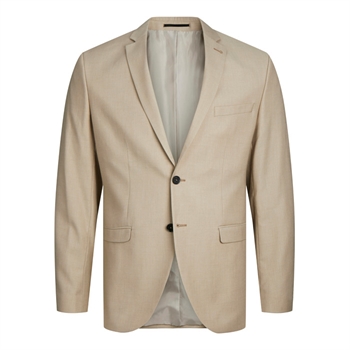 Moderne blazer i lys sandfarve fra Jack & Jones
