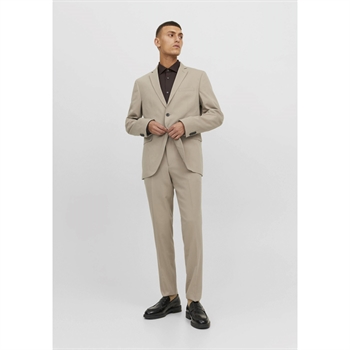 Frisk Beige Nuance I Fuldt Jakkesæt fra Jack & Jones