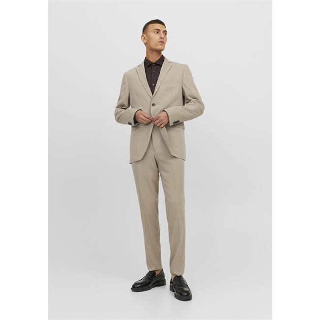 Frisk Beige Nuance I Fuldt Jakkesæt fra Jack & Jones