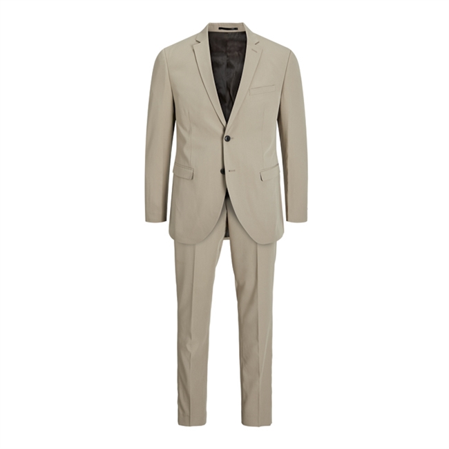 Frisk Beige Nuance I Fuldt Jakkesæt fra Jack & Jones