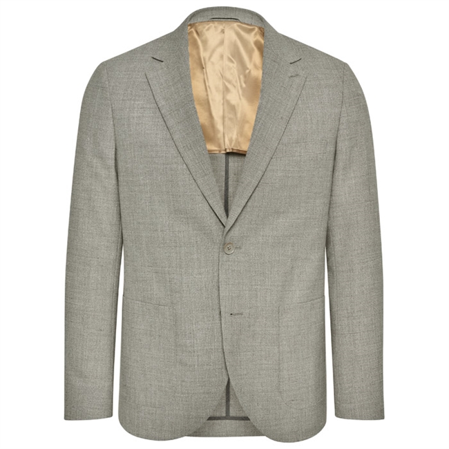Flot beige blazer med hør fra Matinique.