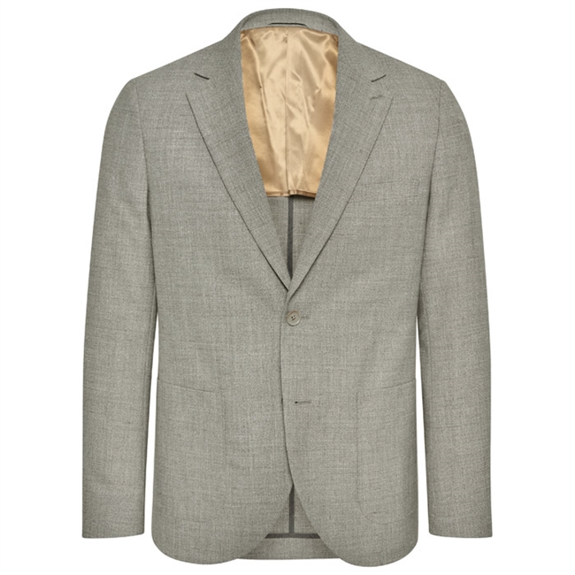 Flot beige blazer med hør fra Matinique.