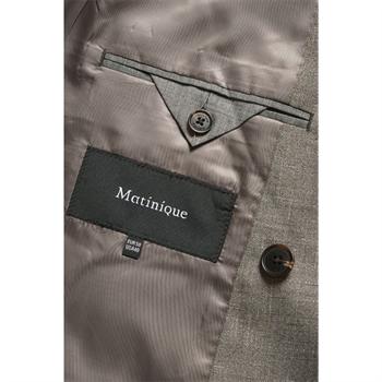 Flot og stilren blazer i brun fra Matinique