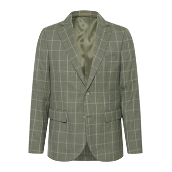 Flot check blazer i grøn fra Matinique
