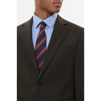 Klassisk pæn blazer i mørkebrun fra Matinique