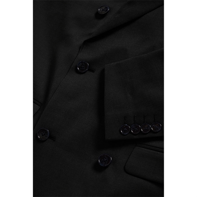 Moderne dobbeltradede blazer i sort fra Matinique