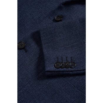 Stilren struktureret blazer i navy fra Matinique