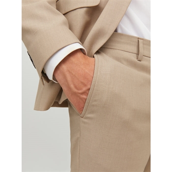 Moderne suit pants i lys sandfarve fra Jack & Jones