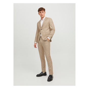 Moderne suit pants i lys sandfarve fra Jack & Jones
