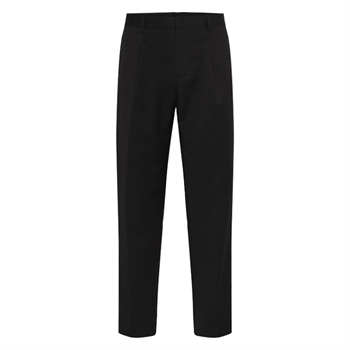 Moderne pleat bukser i sort fra Matinique