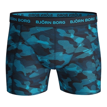 Björn Borg Cotton Stretch 3-Pak Boxer Underbukser Blå Mix