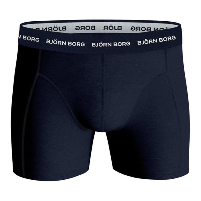 Björn Borg Cotton Stretch 3-Pak Boxer Underbukser Blå Mix