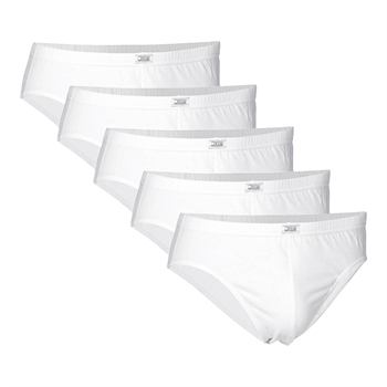 5 Pak minislip underbukser - trusser i hvid fra JBS
