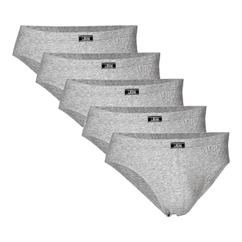 5 Pak minislip underbukser - trusser i grå fra JBS