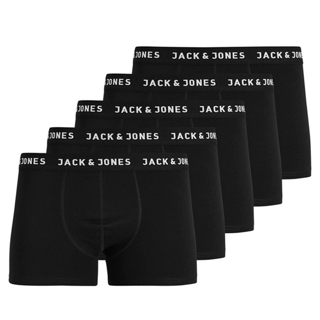 5-Pak Bomulds tights fra Jack & Jones