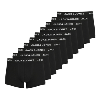 10-Pak fra Jack & Jones i klassisk sort
