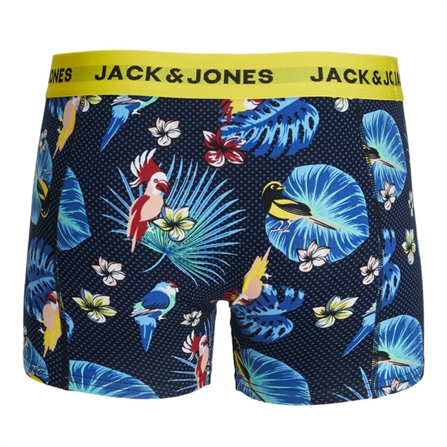 3-Pak Trunks fra Jack & Jones i Blomster Design.