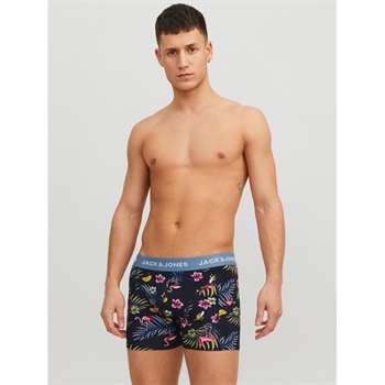 3-Pak Trunks fra Jack & Jones i Blomster Design.