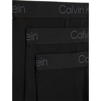 Lækker blød 3-Pak trunk fra Calvin Klein i sort.