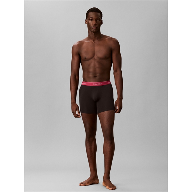 Calvin Klein 3-Pak Boxer Brief Grå/Blå/Rød