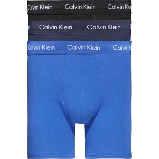 3-pak Calvin Klein underbukser i blå farver