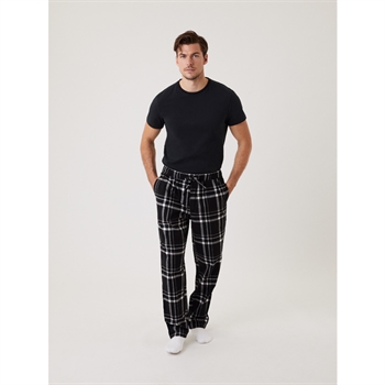 Behagelige sorte ternet pyjamas bukser fra Björn Borg 