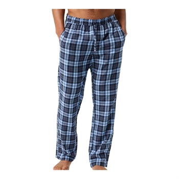 Behagelige blå ternet pyjamas bukser fra Björn Borg 