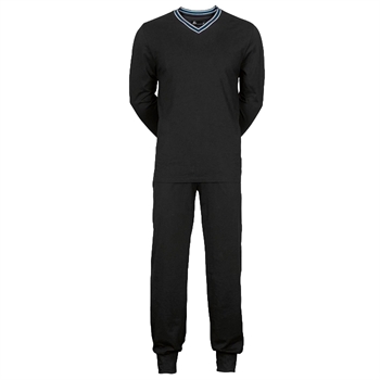 JBS Pyjamas Jersey L/Æ Sort