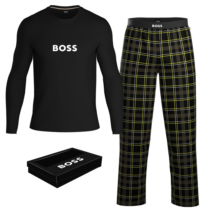 finansiel transmission Før Hugo Boss Easy Long Set Pyjamas