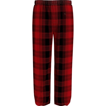 Lækre og bløde Pyjamas bukser fra Calvin Klein i rød og sort ternet design