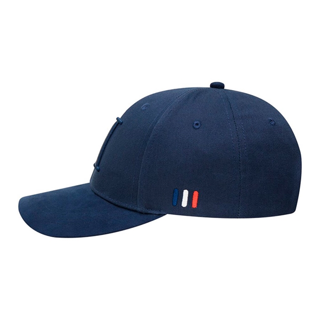 Les Deux Baseball Cap Suede Navy