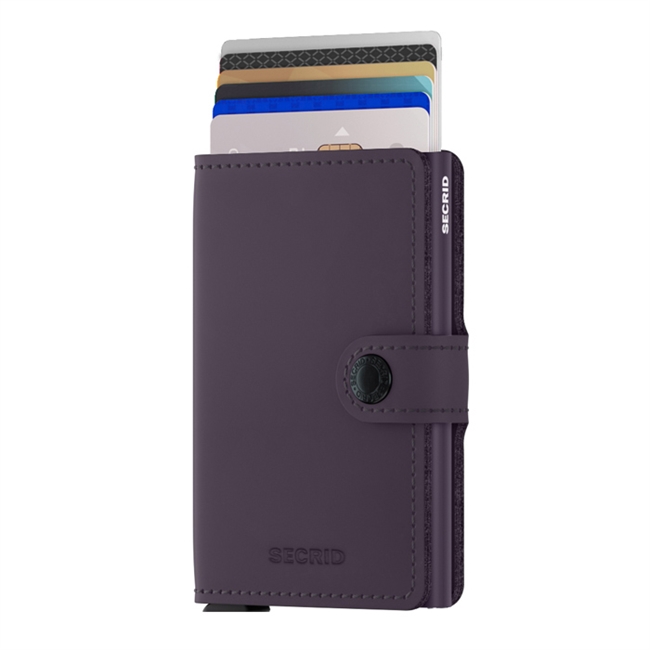 Secrid Mini Wallet Matte Mørke Lilla