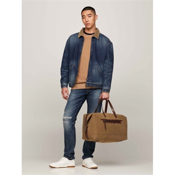 Tommy Hilfiger Klassisk Prep Duffel Weekendtaske i farven brun