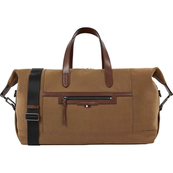 Tommy Hilfiger Klassisk Prep Duffel Weekendtaske i farven brun