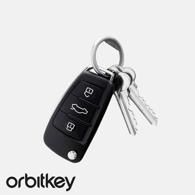 Orbitkey Ring Silver/Grey