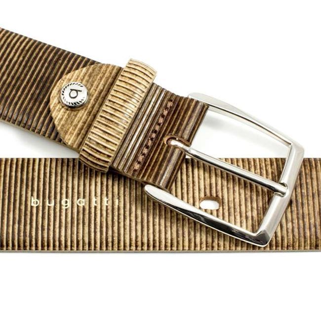Herre Bælte Læder Bugatti Brown