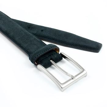 SDLR Bælte Ruskind Dark Navy