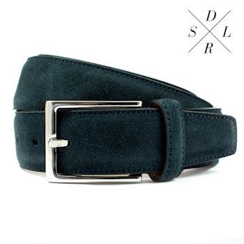 SDLR Bælte Ruskind Dark Navy