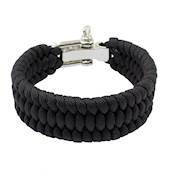 ParaCord Armbånd Sort