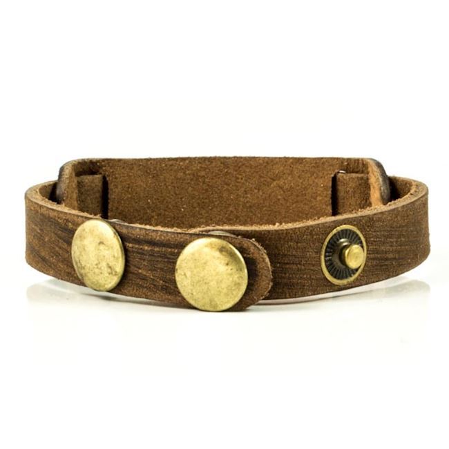 Herre Armbånd Læder Klassisk smalt