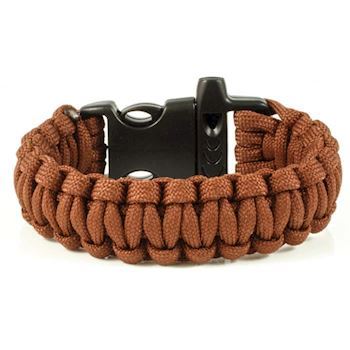 Paracord Herre Armbånd Brunt