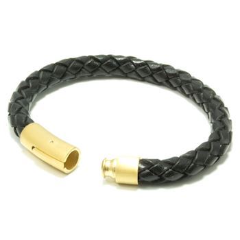 Loke Armbånd Casual 8mm Mat Guld