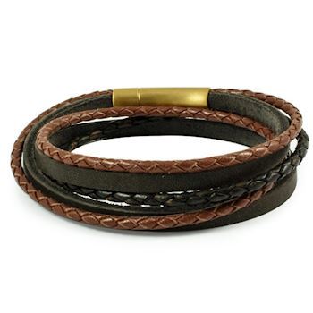 Loke Armbånd "Unity" Vintage Brown