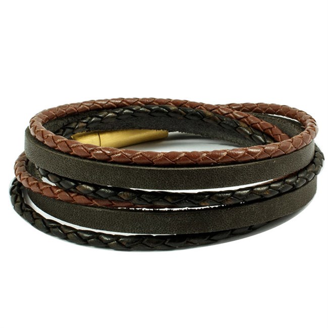 Loke Armbånd "Unity" Vintage Brown