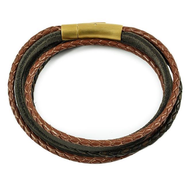 Loke Armbånd "Unity" Vintage Brown