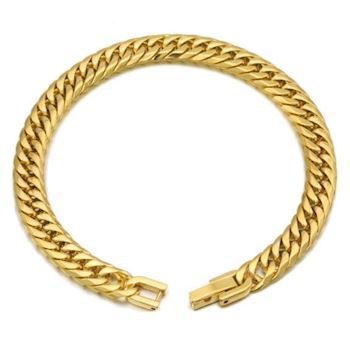 Armbånd til Mænd Guld 7mm