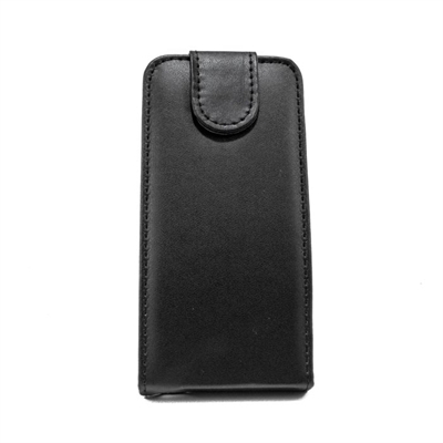 Sort cover i blødt læder passer til Iphone 5c