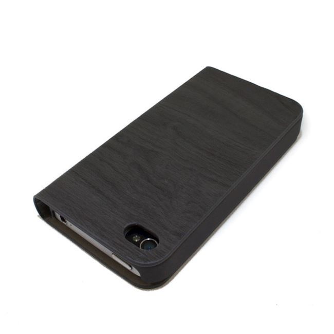 Sort Hardcase wallet til Iphone 4/4s og Samsung Galaxy S5