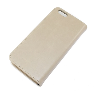 iPhone 6 Læder cover Creme